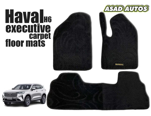 Cartrex Executive Carpet Floor Mats for Haval H6 – Stylish and Durable Interior Accessories
