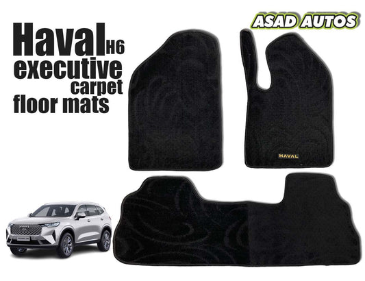 Cartrex Executive Carpet Floor Mats for Haval H6 – Stylish and Durable Interior Accessories

