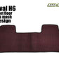 Cartrex Mash Design Carpet Floor Mats for Haval H6 – Durable and Stylish Interior Protection