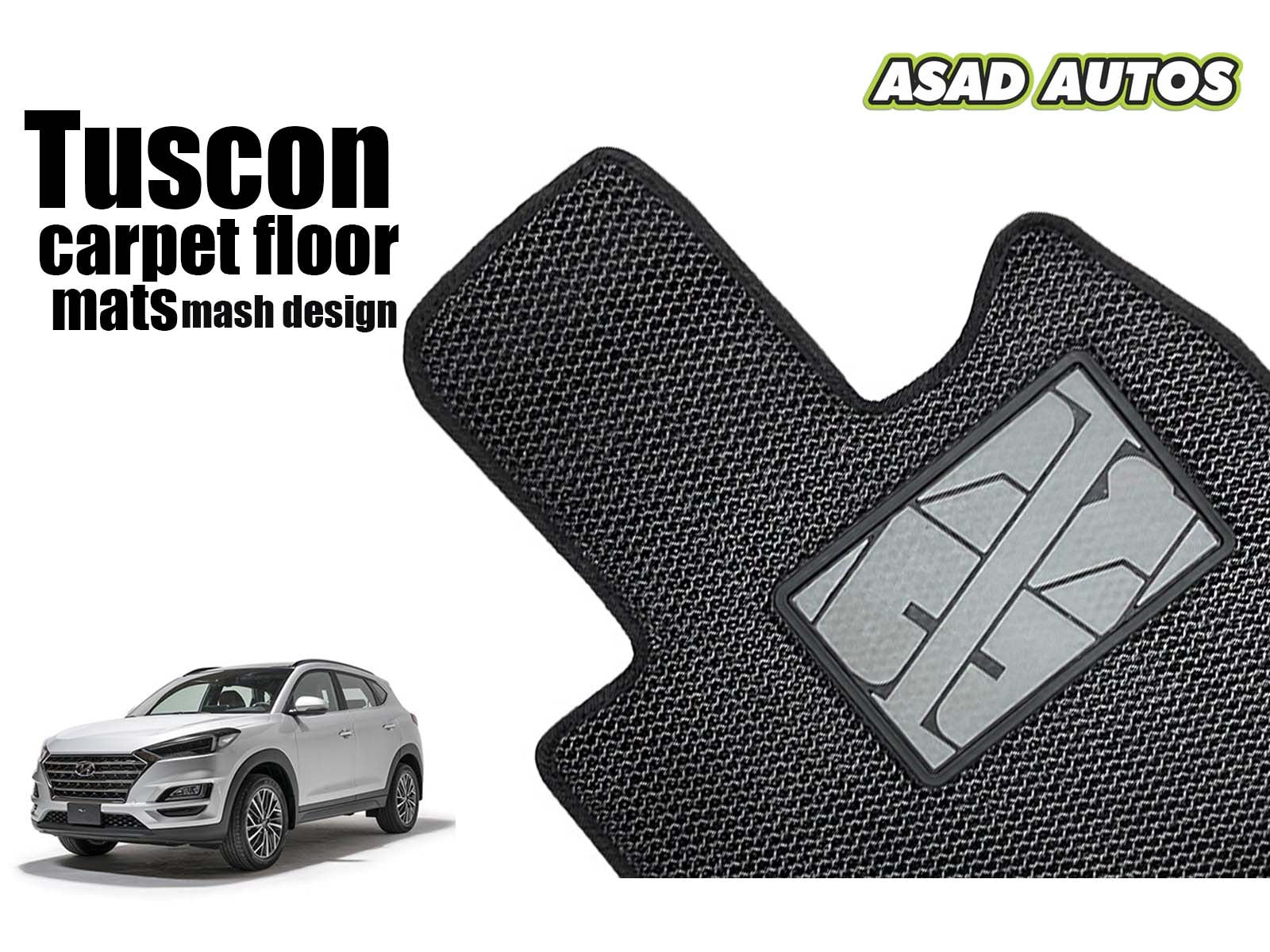 Cartrex Mash Design Carpet Floor Mats for Hyundai Tucson – Stylish and Durable Interior Accessories