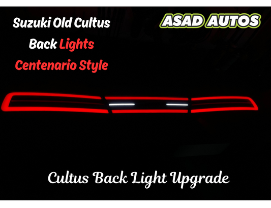 Centenario Style Back Lights for Suzuki Old Cultus 2000–2016 – Sporty LED Upgrade