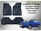 Changan Alsvin TPE Floor Mats 2021–2024 – Premium Custom All-Weather Car Mats
