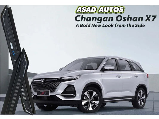 Changan Oshan X7 Side Skirts – Sporty, Durable & Aerodynamic
