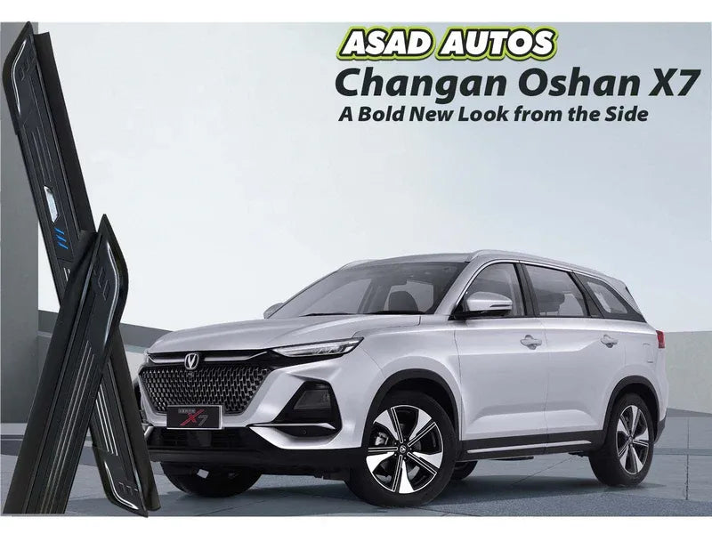 Changan Oshan X7 Side Skirts – Sporty, Durable & Aerodynamic
