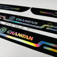 Changan door sill plate sticker plastic TPE carbon fiber anti scratch protector for car entry guards
