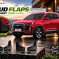 Chery Tiggo 4 Pro 2022-2026 with front and rear mud flaps installed