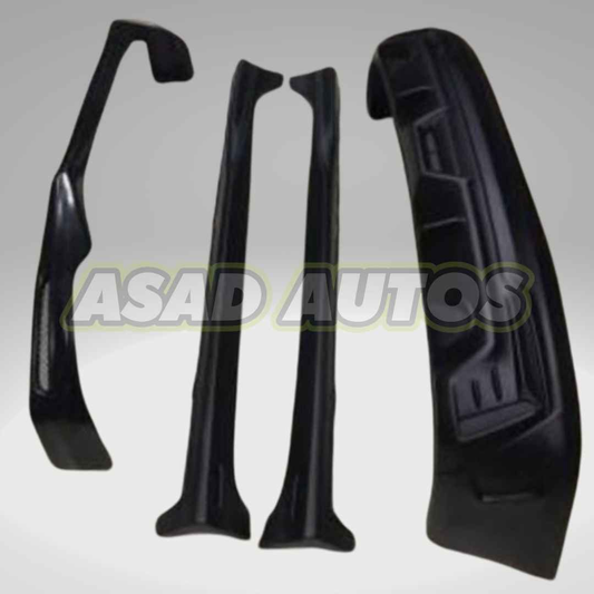 Complete Body Kit (ABS Plastic) for Honda City 2022-2026 - Front, Back, Side Skirts/Steps