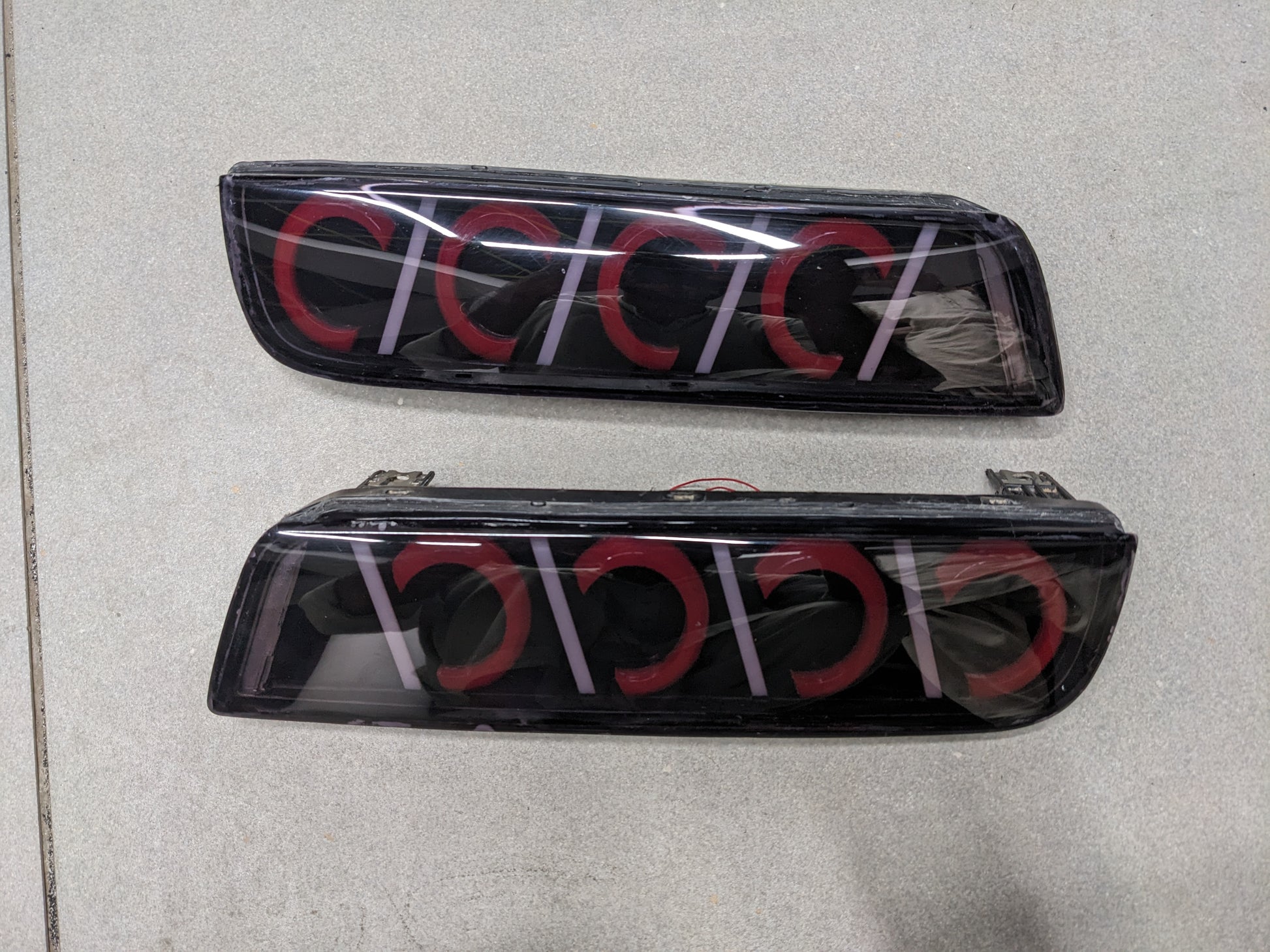 Crescent Style Back Lava Lights for Suzuki Alto 2014-2025, featuring modern design and enhanced visibility for a sleek rear upgrade.

