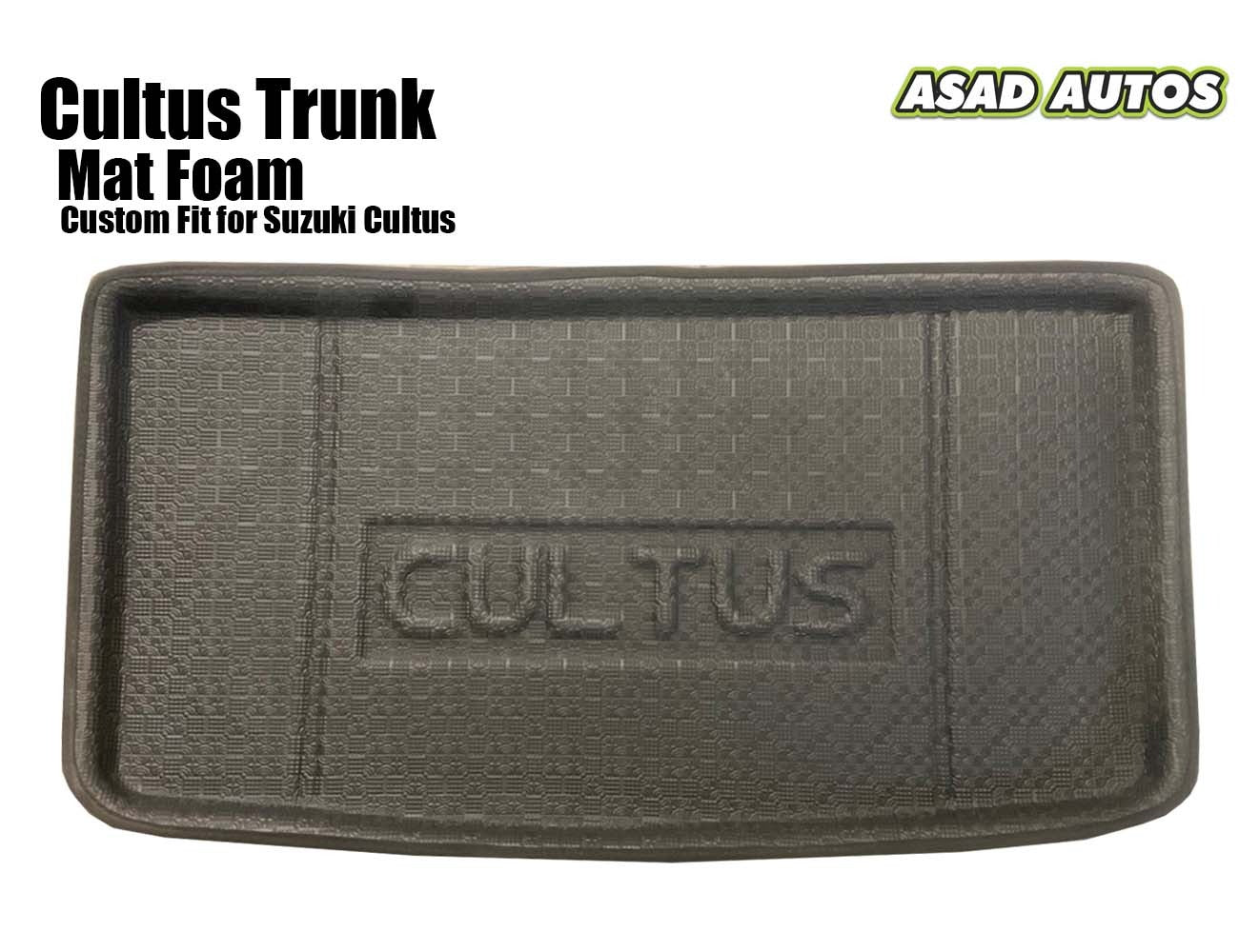 Cultus Trunk Mat Foam - Custom Fit Cargo Protection for Suzuki Cultus

