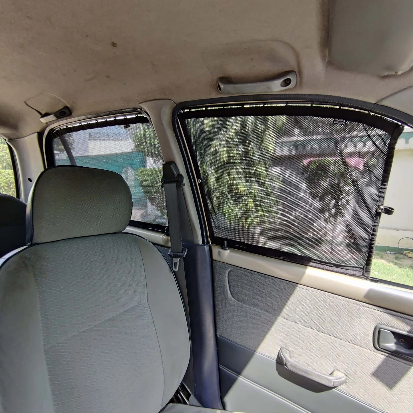 Awra Window Curtains Sun Shades (Car Pardy) for Daihatsu Cuore 2003 - 2008 L500