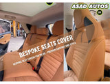 Custom-Fit Seat Covers for MG HS in Premium Japanese Fabric – Elegant & Protective Design