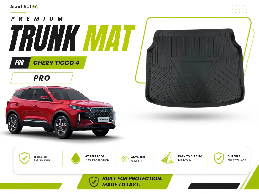Custom-Fit Trunk Mat for Tiggo 4 Pro: Durable Protection and Easy Maintenance