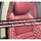 Custom-Made Burgundy Bespoke Seat Covers for Honda Civic | Japanese Synthetic Fiber Collection