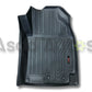 Custom-fit TPE floor mats for Kia Stonic 2022-2025 with waterproof protection, anti-slip backing, raised edges, and all-weather coverage