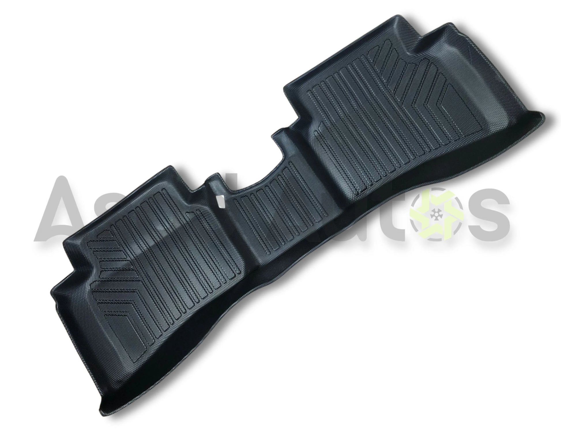 Custom-fit TPE floor mats for Kia Stonic 2022-2025 with waterproof protection, anti-slip backing, raised edges, and all-weather coverage