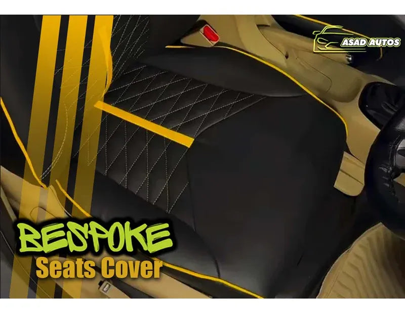 Custom-fit bespoke seat covers for Suzuki Alto (2014-2026), offering premium protection, durability, and a stylish upgrade for your car's interior