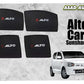 Custom-fit car sun shades for Suzuki Alto 2014-2026, offering UV and heat protection for your car's interior.

