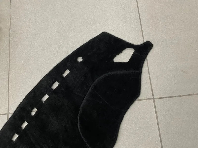 "Custom-fit dashboard carpet mat for Suzuki Swift 2017-2026, designed for sun protection, heat resistance, and interior enhancement."
