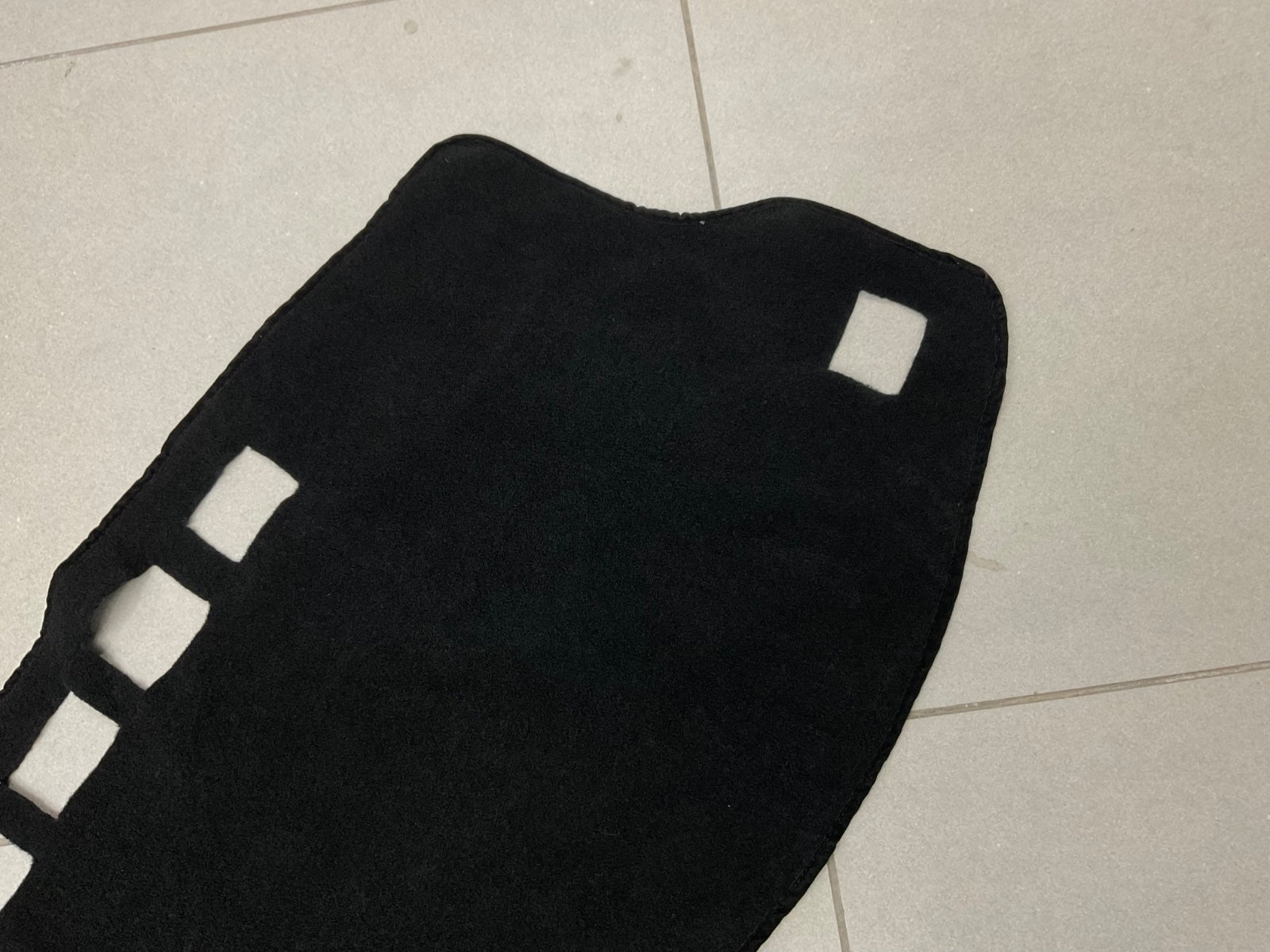 "Custom-fit dashboard carpet mat for Toyota Corolla 2015-2025, offering heat resistance, sun protection, and a stylish interior upgrade."

