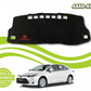 "Custom-fit dashboard carpet mat for Toyota Corolla 2015-2025, offering heat resistance, sun protection, and a stylish interior upgrade."
