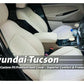 Custom-fit premium seat cover for Hyundai Tucson, offering comfort, style, and durability.
