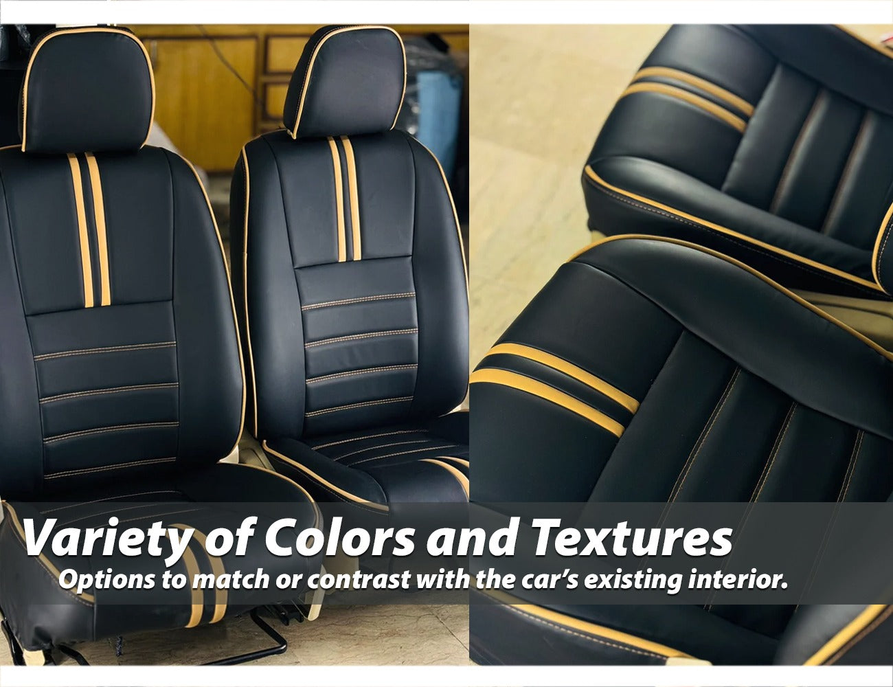 Custom-fit seat covers for Honda City, designed for perfect comfort and protection.
