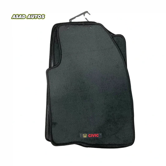 Custom Carpet Floor Mats for Honda Civic (2016-2021), offering stylish design, precise fit, and durable protection for your car’s interior.