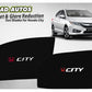 Custom Fit Sun Shades for Honda City 2022–2024 – UV Protection Car Window Curtains


