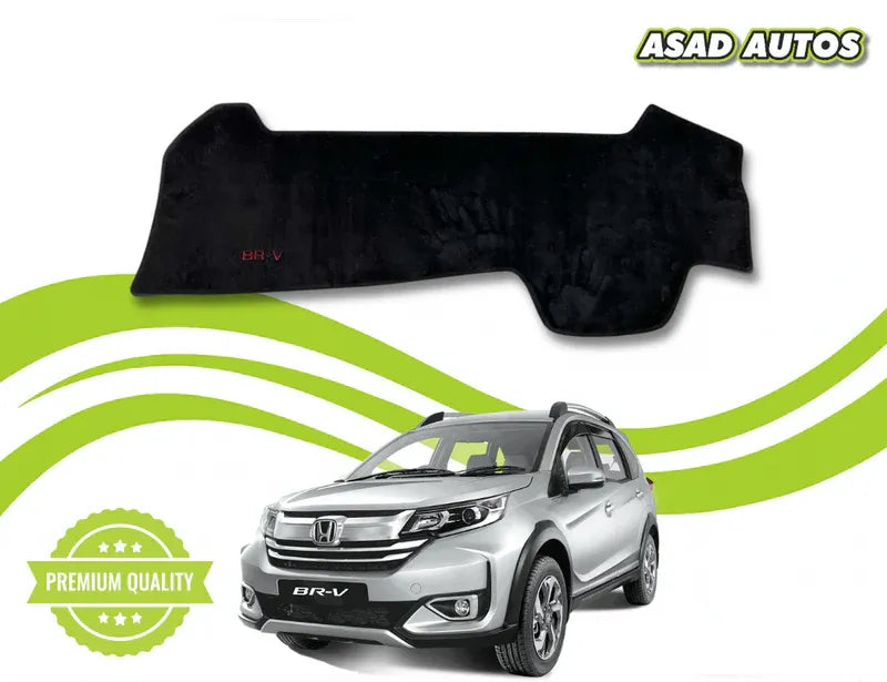 "Custom dashboard carpet mat for Honda BRV 2016-2021, offering UV protection, heat resistance, and a stylish interior upgrade."
