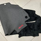 "Custom dashboard carpet mat for Honda Civic 2008-2011, offering UV protection, heat resistance, and a stylish interior upgrade."
