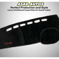 "Custom dashboard carpet mat for Suzuki Cultus 2017-2025, offering heat protection, glare reduction, and a premium interior feel."
