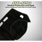 "Custom dashboard carpet mat for Suzuki Cultus 2017-2025, offering heat protection, glare reduction, and a premium interior feel."
