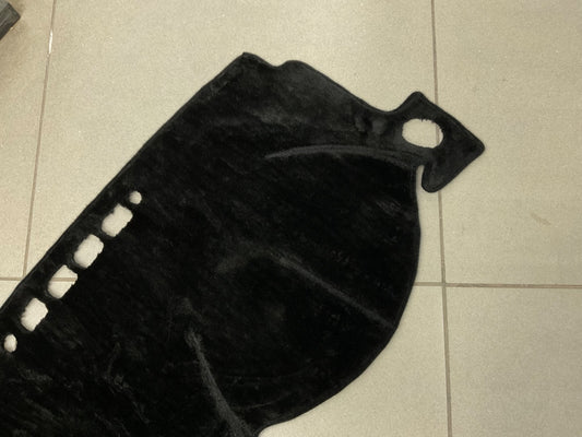 "Custom dashboard carpet mat for Toyota Corolla, offering UV protection, heat resistance, and a stylish interior upgrade."

