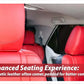 Custom synthetic leather seat cover for Toyota Fortuner, designed for durability, comfort, and a sleek look.