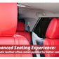 Custom synthetic leather seat cover for Toyota Fortuner, designed for durability, comfort, and a sleek look.
