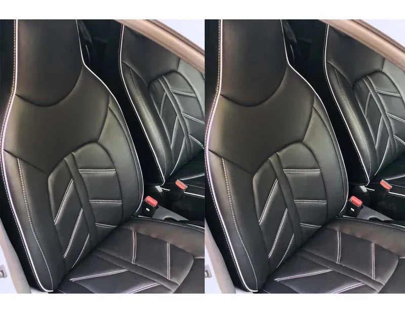 Customized design seat covers for Suzuki Cultus new 2017-2026 shape, offering a perfect fit and stylish protection for your car interior.
