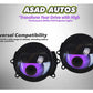 DEVILS EYE Projector Lights featuring a stylish design, sharp beam patterns, and high-performance illumination for modern vehicles.
