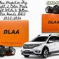 DLAA Fog Light Projector for Honda BRV 2022–2026