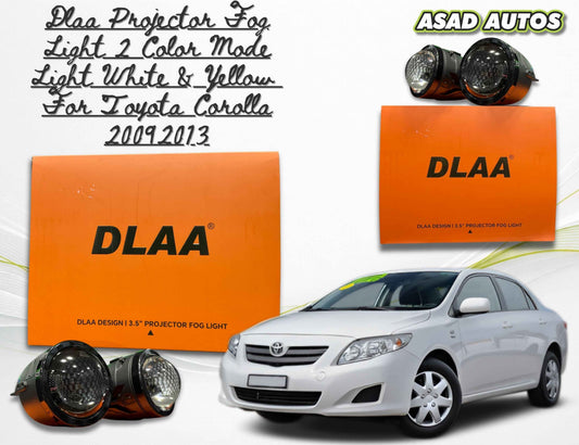 DLAA Fog Light Projector for Toyota Corolla 2009–2013