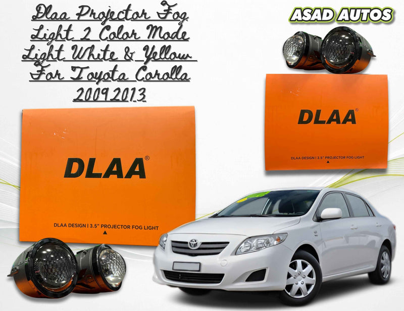 DLAA Fog Light Projector for Toyota Corolla 2009–2013