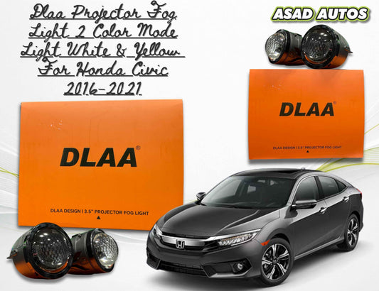 DLAA Fog Light Projector for Honda Civic 2016–2021