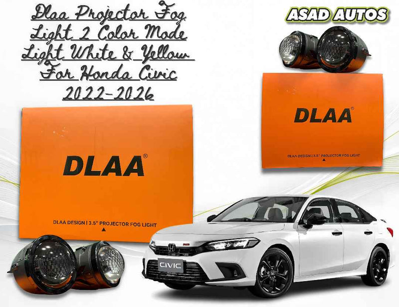 DLAA Fog Light Projector for Honda Civic 2022–2026