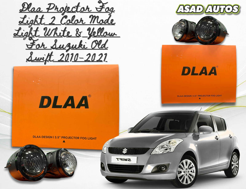 DLAA Fog Light Projector for Suzuki Old Swift 2010–2021