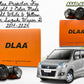 DLAA Fog Light Projector for Suzuki Wagon R 2014–2025