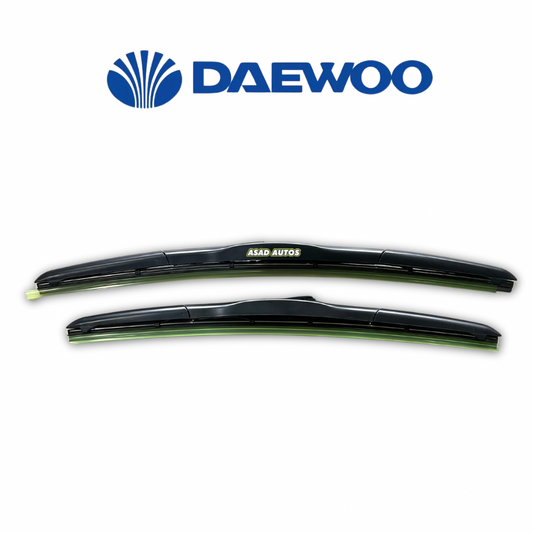 Daewoo Soft and Hybrid Car Wiper Blades for Honda Civic 2016-2022, providing streak-free and durable performance for all-weather conditions.