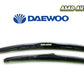 Daewoo Soft and Hybrid Car Wiper Blades for Suzuki Alto 2018-2024 - Reliable and Durable


