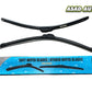 Daewoo Soft and Hybrid Car Wiper Blades for Toyota Hiace, providing quiet, streak-free wiping and superior durability in all weather conditions.

