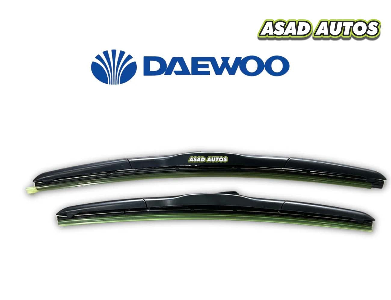 Daewoo soft and hybrid car wiper blades for Peugeot 2008, providing streak-free visibility and long-lasting durability.

