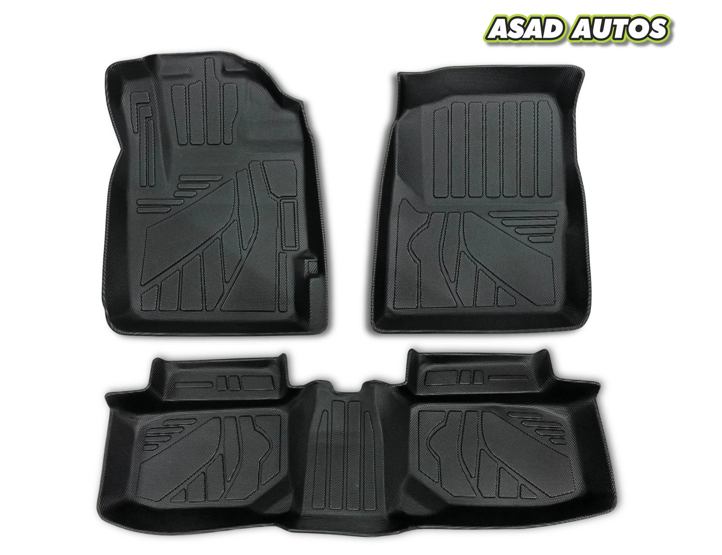 Daihatsu Mira EXI 2018-2024 TPE car floor mat waterproof full coverage interior protection