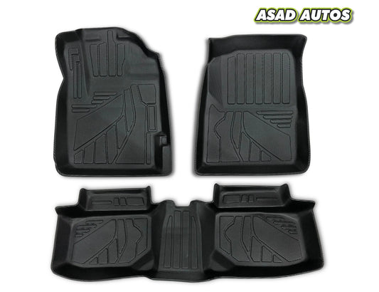 Daihatsu Mira EXI 2018-2024 TPE car floor mat waterproof full coverage interior protection